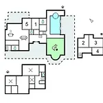 Five Bedroom Beautiful In Feriehus Sindal